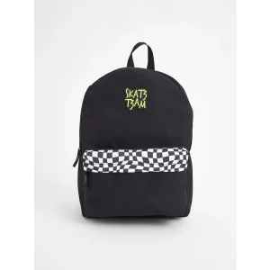 LCW ACCESSORIES SİYAH Baskılı Erkek Çocuk Sırt Çantası