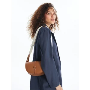 LCW ACCESSORIES KAHVERENGİ Deri Görünümlü Kadın Kol Çantası