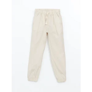 LCW Kids BEJ Beli Lastikli Erkek Çocuk Jogger Pantolon