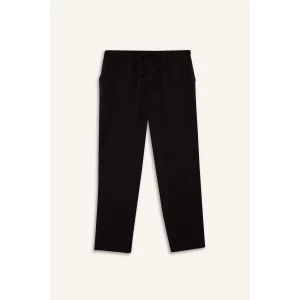 Defacto E5760 Siyah Harem Basic Düz Paça Pantolon