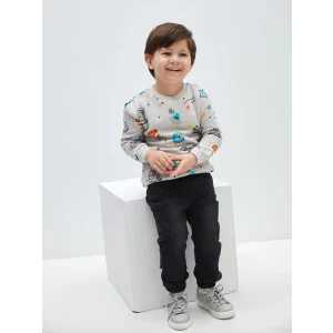 LCW baby ANTRASİT Basic Erkek Bebek Jean Pantolon