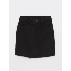 LCW Kids SİYAH Kız Çocuk Jean Etek