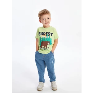 LCW Kids İNDİGO Basic Erkek Bebek Jean Pantolon