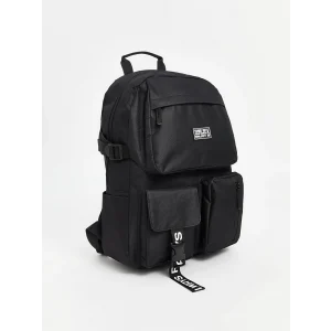 LCW ACCESSORIES SİYAH Çok Bölmeli Erkek Çocuk Sırt Çantası