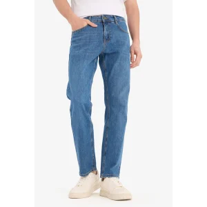 Defacto A6948 Mavi Sergio Regular Fit Normal Bel Boru Paça Jean Pantolon
