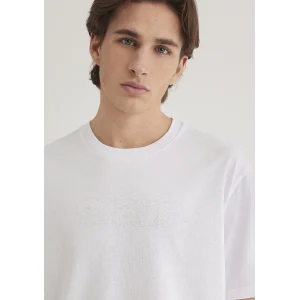 Mavi 0611807-620 Mavi Logo Baskılı Beyaz Tişört