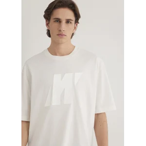 Mavi 0612752-70057 Mavi Pro Baskılı Ekru Tişört