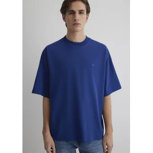 Mavi 0611931-70722 Bisiklet Yaka Mavi Basic Tişört