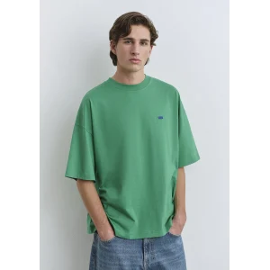 Mavi 0611931-71704 Bisiklet Yaka Yeşil Basic Tişört