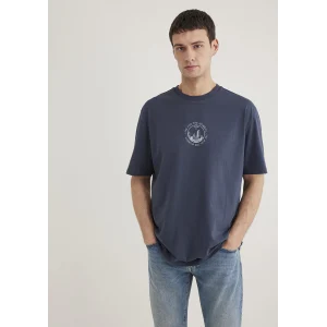 Mavi 0612627-70726 Baskılı Lacivert Tişört