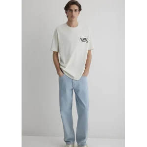 Mavi 0612572-70142 Baskılı Gri Tişört