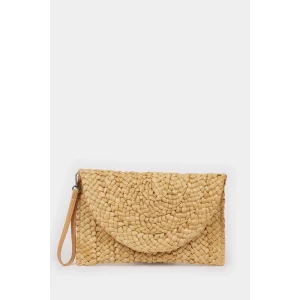 Defacto E1473 Bej Kadın Hasır El Çantası