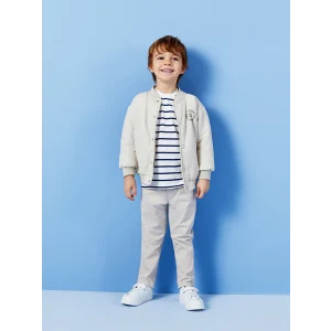 LCW Kids Bej Basic Erkek Bebek Pantolon