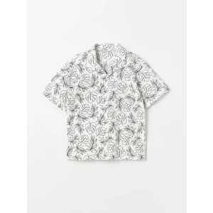 LCW Kids Kahverengi Rahat Kalıp Erkek Çocuk Gömlek