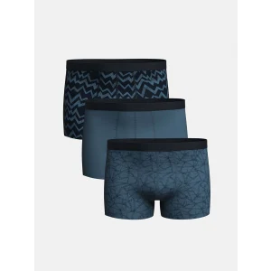 LC WAIKIKI Lacivert Standart Kalıp Pamuklu Esnek Erkek Boxer 3lü