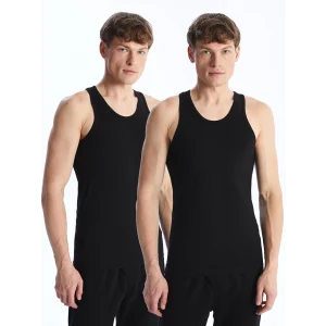 LC WAIKIKI Siyah U Yaka Penye Erkek Atlet 2li