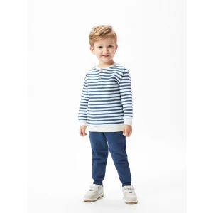 LCW Kids Indigo Beli Lastikli Basic Erkek Bebek Eşofman Alt
