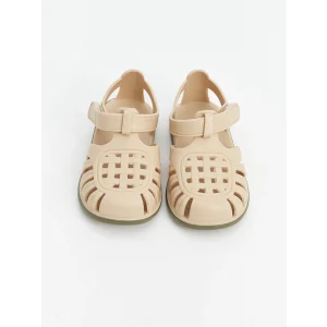 LCW STEPS Bej Delikli Erkek Bebek Sandalet