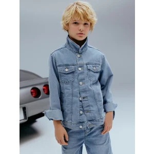 LCW Kids Indigo Okulun Favorisi Jean Ceket