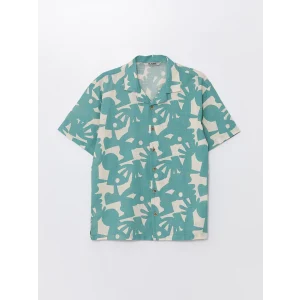 LCW Kids Yeşil Rahat Kalıp Erkek Çocuk Gömlek