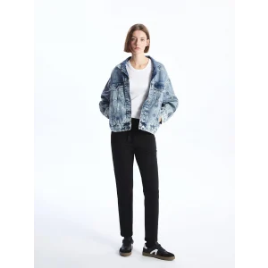 LCW Vision Siyah Beli Lastikli Kadın Eşofman Altı