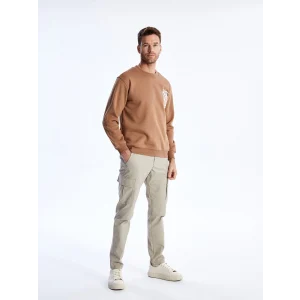 LCWAIKIKI Classic Bej Dar Kalıp Gabardin Erkek Chino Pantolon