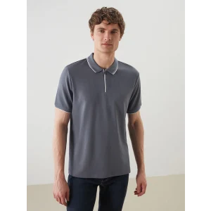 LCW Vision Petrol Polo Yaka Kısa Kollu Erkek Tişört