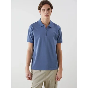 XSIDE Indigo Polo Yaka Erkek Tişört