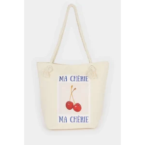 Defacto E7398 Bej Kadın Plaj Çantası