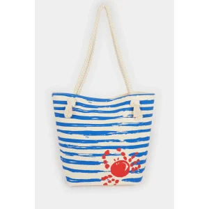 Defacto E7396 Lacivert Kadın Plaj Çantası