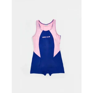 LCW Kids Lacivert Hızlı Kuruyan UV Korumalı Kız Çocuk Mayo