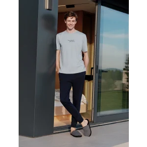 LC WAIKIKI Lacivert Standart Kalıp Erkek Pijama Takımı