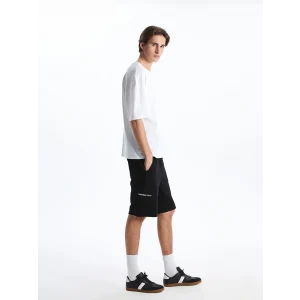 XSIDE Siyah Standart Kalıp Erkek Şort