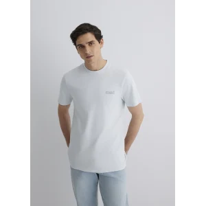 Mavi 0610360-89288 Mavi Logo Baskılı Mavi Tişört