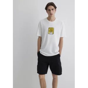 Mavi 0612659-70057 Peanuts Baskılı Ekru Tişört