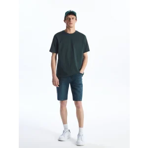 LCW Jeans Indigo Slim Fit Erkek Jean Şort