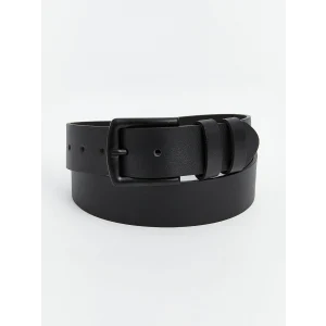 LCW ACCESSORIES Siyah Hakiki Deri Erkek Kemer