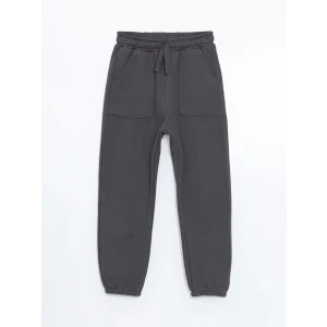 LCW Kids Antrasit Beli Lastikli Erkek Çocuk Kargo Eşofman Altı