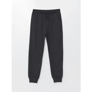 LCW Kids Antrasit Beli Lastikli Erkek Çocuk Jogger Eşofman Altı