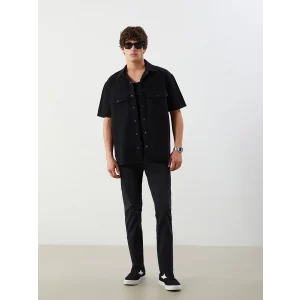 LCW Jeans Siyah 750 Slim Fit Erkek Jean Pantolon