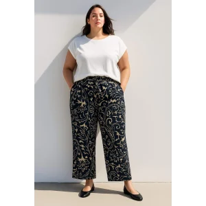 Defacto C8807 Ekru Bisiklet Yaka Basic Düz Modal Kısa Kollu Tişört