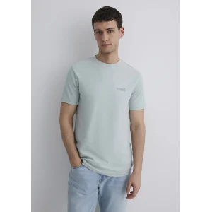 Mavi 0610360-70148 Mavi Logo Baskılı Yeşil Tişört