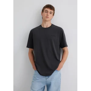 Mavi 0612733-70092 Mavi Jeans Nakışlı Gri Tişört