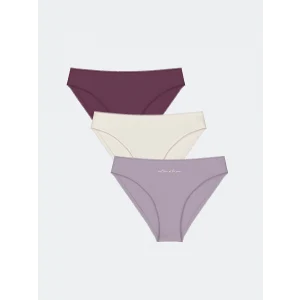 LCW DREAM Mürdüm Baskılı Bikini Külot 3lü Paket