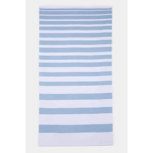 Defacto C0850 İndigo Erkek Pamuklu Plaj Havlusu