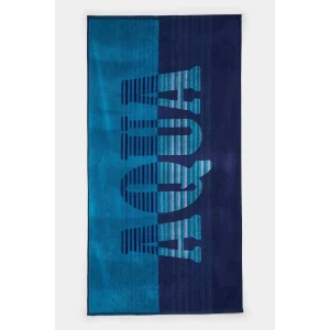 Defacto W8338 Mavi Erkek Pamuklu Plaj Havlusu