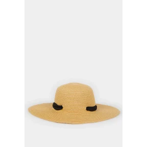 Defacto M8819 Bej Kadın Hasır Şapka