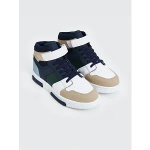 LCW STEPS Lacivert Renk Bloklu Bilek Boy Erkek Çocuk Spor Ayakkabı