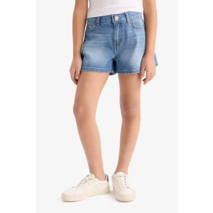 Defacto B5037 Mavi Kız Çocuk Jean Şort