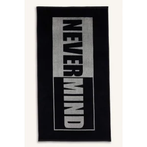 Defacto W8339 Siyah Erkek Pamuklu Plaj Havlusu